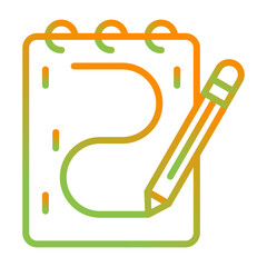 Sketching Vector Icon