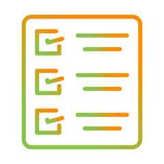 Task list Vector Icon