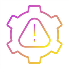 Obraz premium Danger Management Vector Icon