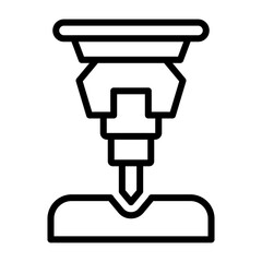 Jackhammer Vector Icon