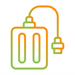 External Hard Drive Vector Icon