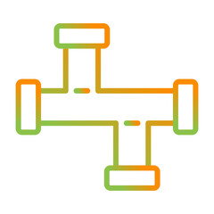 Conduit Pipe Vector Icon