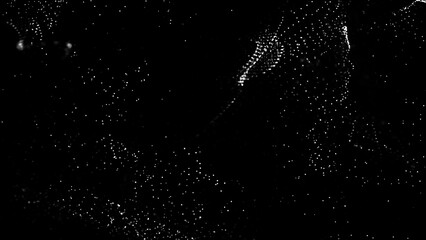 Innovative background made of dots of different sizes