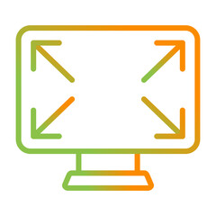 Fullscreen Icon Vector Icon