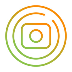 Record Circle Vector Icon