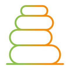 Obraz premium Rock Vector Icon