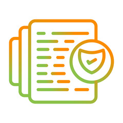 Document Compliance Vector Icon