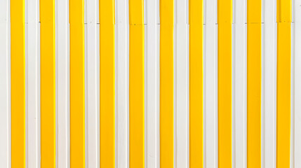 Simple White and yellow vertical stripe pattern background.