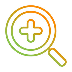 Fototapeta premium Zoom In Vector Icon