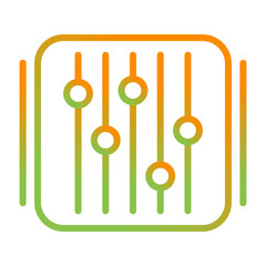 Sliders Vector Icon