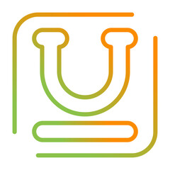 Underline Vector Icon