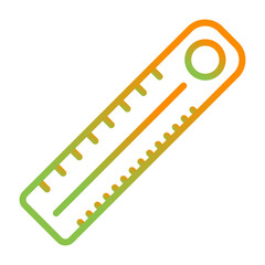 Ruler Vector Icon