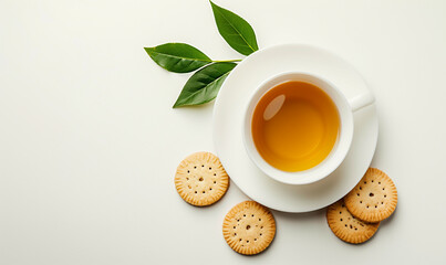 Delight in Delicious Tea and Cookies
