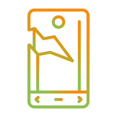 Smartphone Vector Icon © Graphic Nehar
