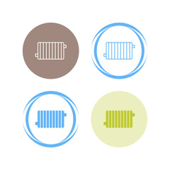 Fototapeta premium Radiator Vector Icon