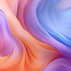 Obraz premium Abstract background with gradient of neon pastel orange, purple, and white colors, wallpaper, backdrop