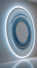 Fototapeta premium Colorful Futuristic Fractal Explosion Background for Posters and Stock Illustrations