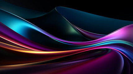 Abstract 3d colorful technology background