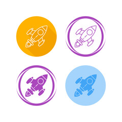 Rocket Vector Icon
