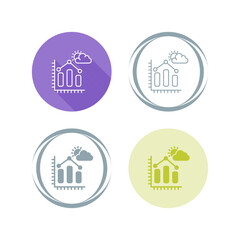 Bar Chart Vector Icon