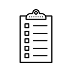 Bulleted List Icon Ideal for Organization and Notes