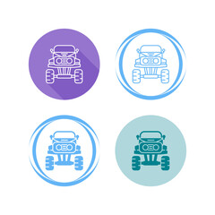 Monster Truck Vector Icon