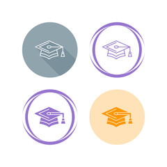 Education Cap Vector Icon