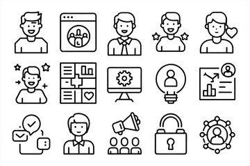 Blogger icon set.