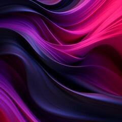 Abstract background with gradient of black, dark purple, and neon pink colors, wallpaper, backdrop