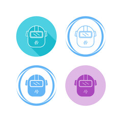 Welding Mask Vector Icon