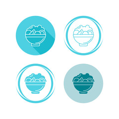 Salad Vector Icon