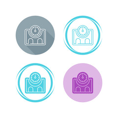 Weight Scale Vector Icon
