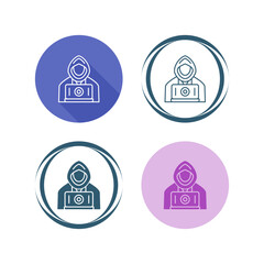 Hacker Vector Icon
