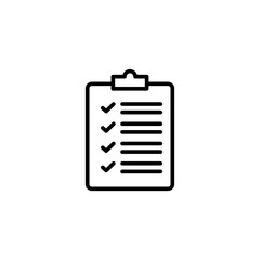 Task Checklist Icon Perfect for Productivity and To-Do Lists
