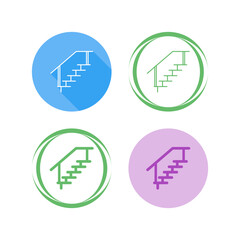 Stairs Vector Icon