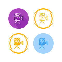 Video Camera Vector Icon