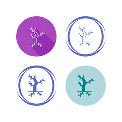 Dead Tree Vector Icon