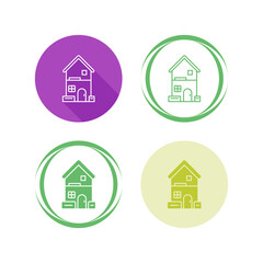 Dolls House Vector Icon