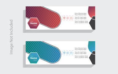 A professional email signature design to enhance your brand's communication. Ideal for businesses, our customizable templates ensure a polished and cohesive look.