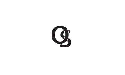 OS, SO, O, S Abstract Letters Logo Monogram	