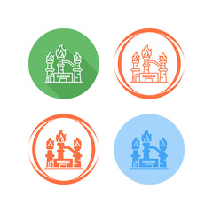 Natural Gas Vector Icon