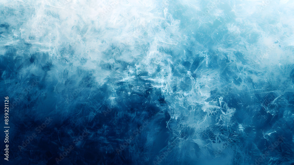 Poster blue white , color gradient rough abstract background shine bright light and glow template empty spa