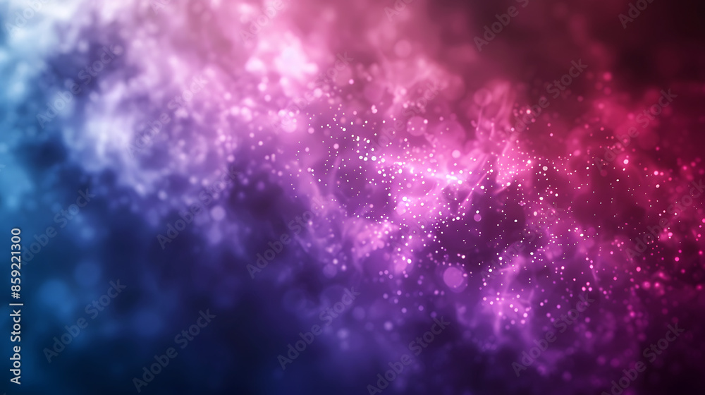 Poster blurred color gradient purple pink blue grainy color gradient background dark abstract backdrop bann