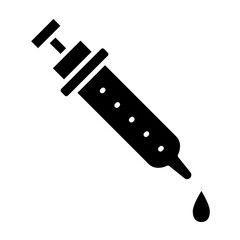 Pipette Glyph Icon
