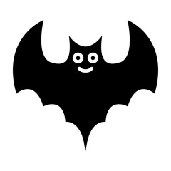 Bat Glyph Icon