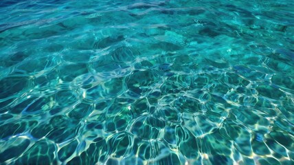 Obraz premium Sunlight Reflecting on Sea Surface