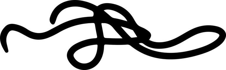 Thread Vector Silhouette