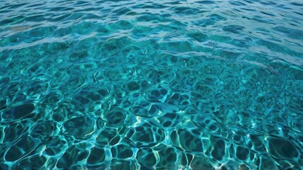 Obraz premium Sunlight Reflecting on Sea Surface