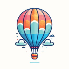 Fototapeta premium hot air ballon