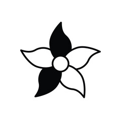 Jasmine vector icon